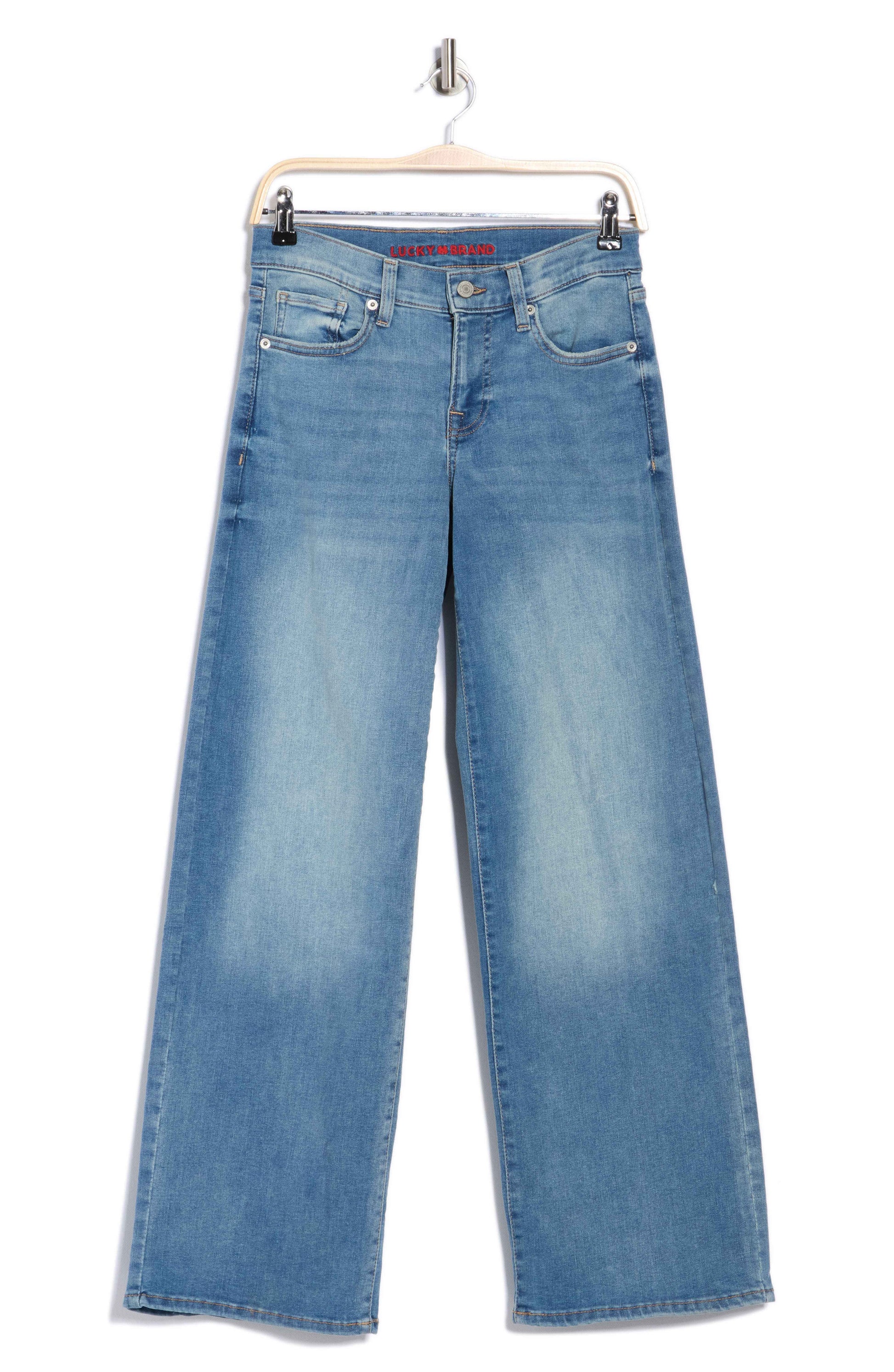 [147959-973] WOMENS LUCKY BRAND MID RISE SWEET WIDE LEG - FAIRMONT