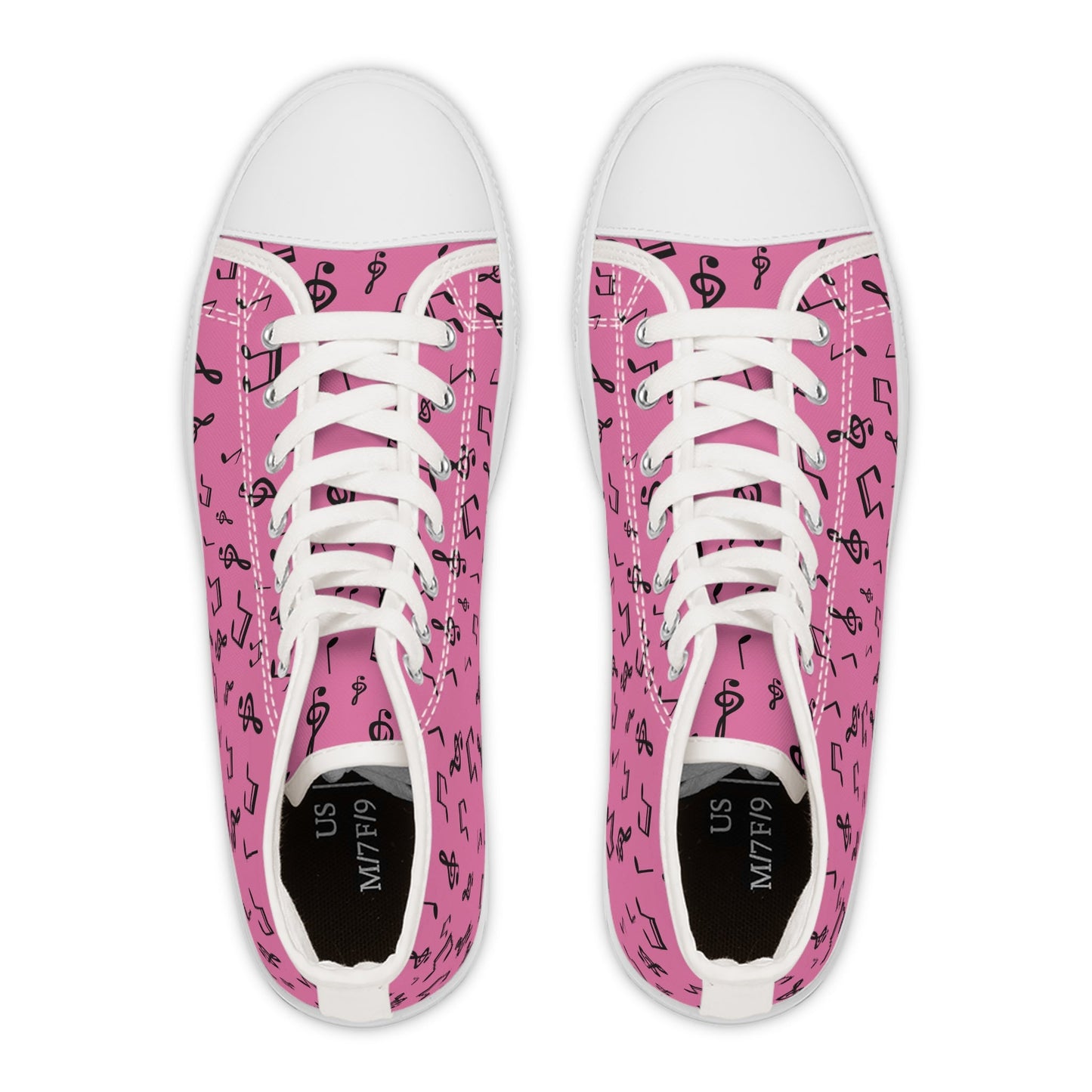 Pink Music Lovers Sneakers