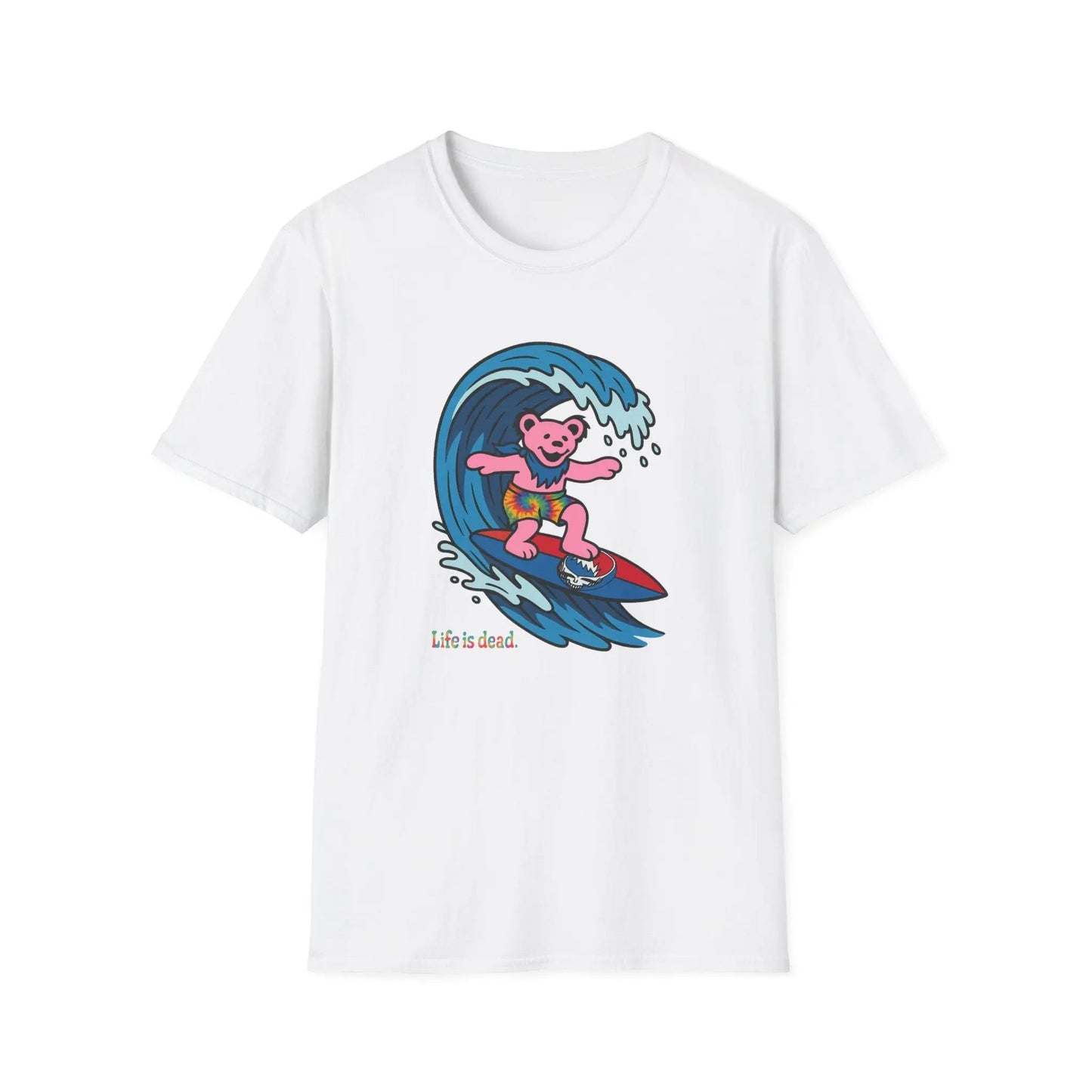 Surfin' Bear - Life is dead.® Grateful Dead T-Shirt