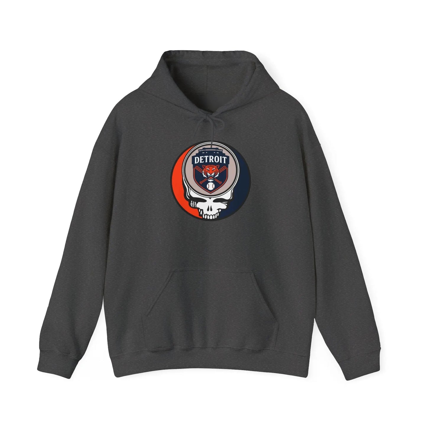 Detroit Tigers Original Stealie Grateful Dead Hoodie