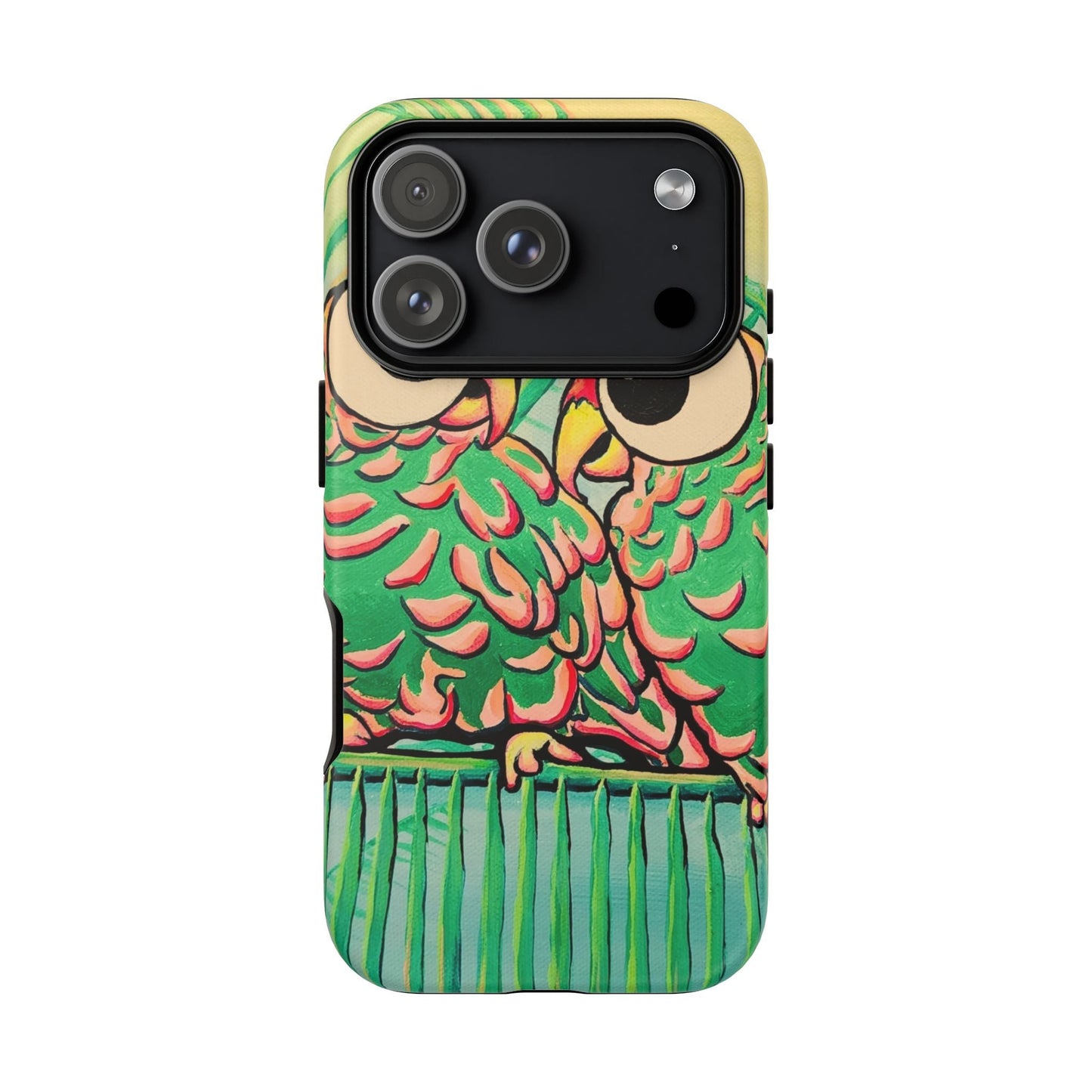 Chatty Cyclops Parrots Tough Phone Case