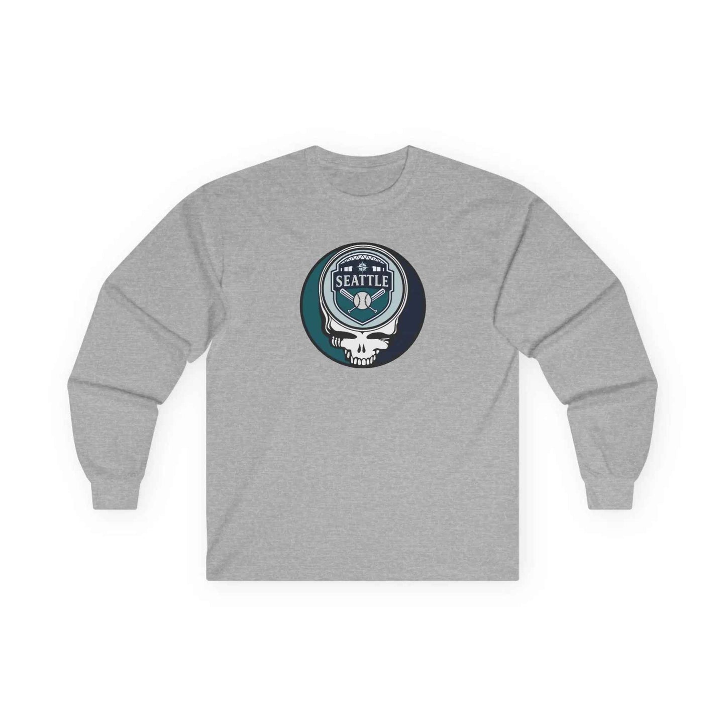 Seattle Mariners Original Stealie Long Sleeve T-Shirt