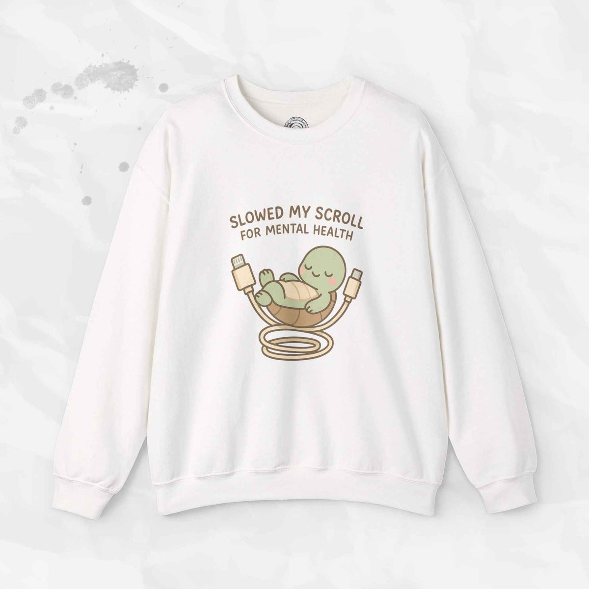 Slowed My Scroll - Crewneck Sweatshirt