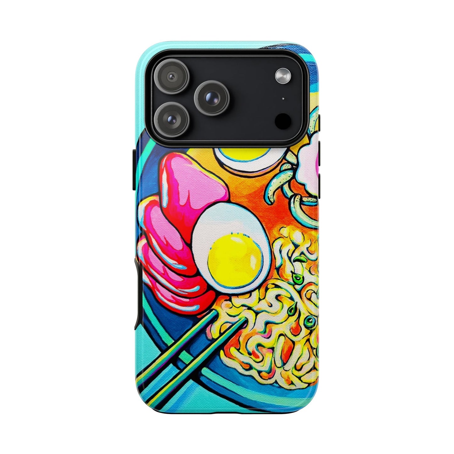 Neon Ramen Tough Phone Case