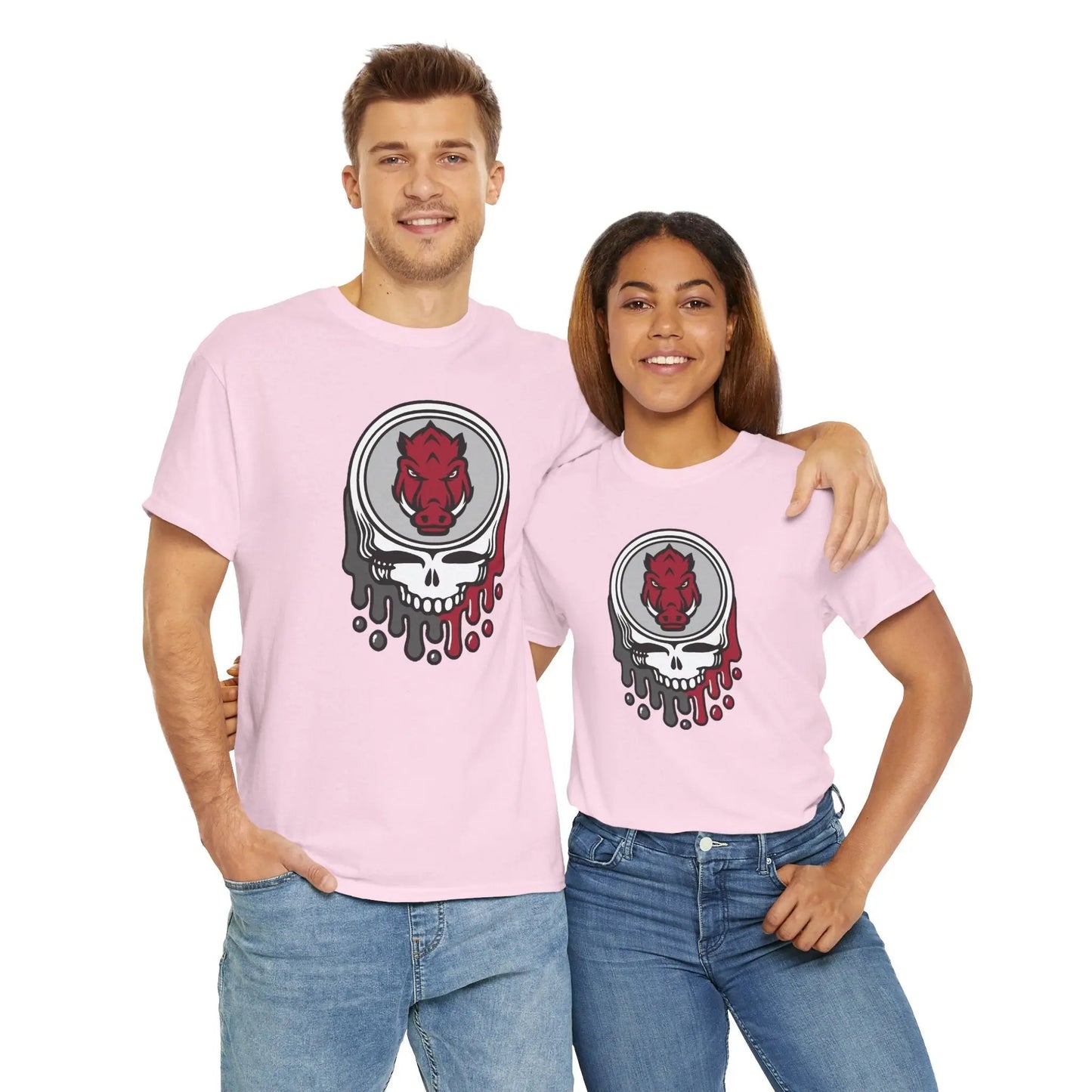 Arkansas Razorbacks Stealie Unisex Grateful Dead T-Shirt