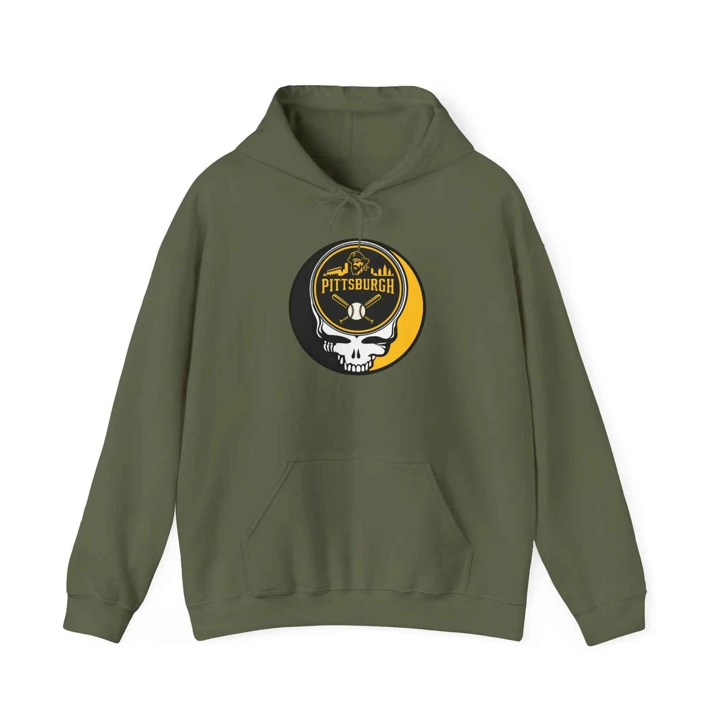 Pittsburgh Pirates Original Stealie Grateful Dead Hoodie