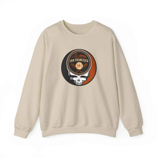 San Francisco Giants Original Stealie Grateful Dead Crewneck Grateful Dead Sweatshirt