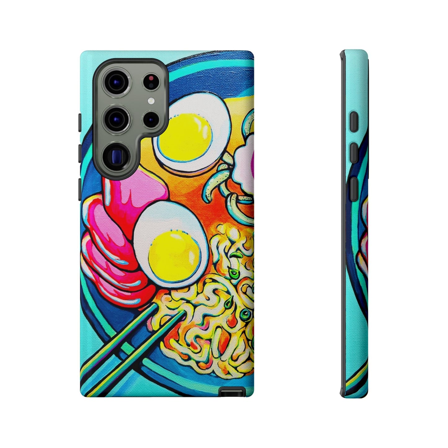 Neon Ramen Tough Phone Case