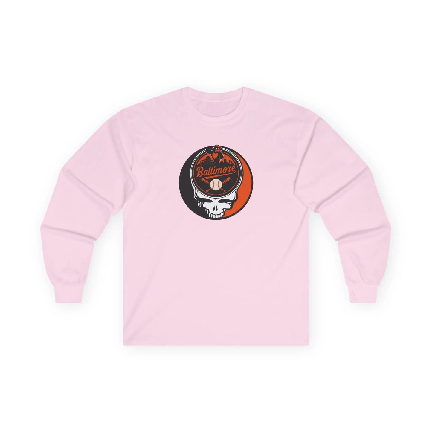 Baltimore Orioles Original Stealie Long Sleeve T-Shirt