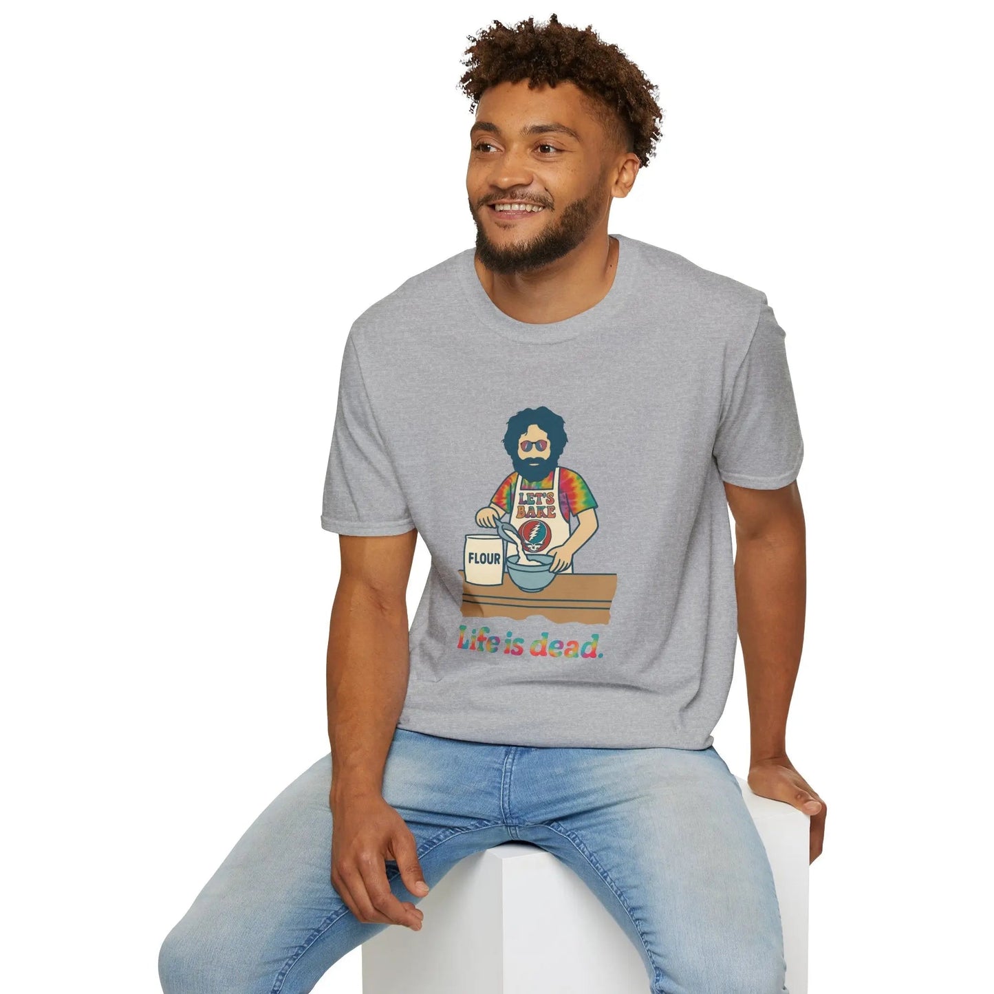 Life is dead.® Jerry's Bakin' Grateful Dead T-Shirt