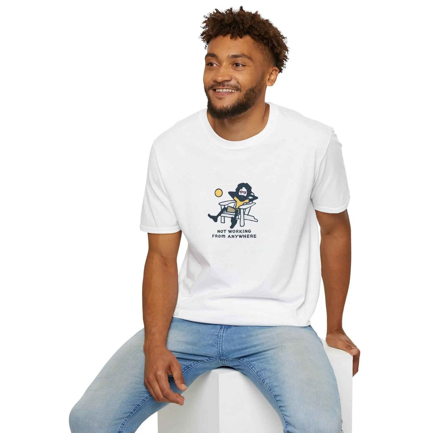 Life is dead.® Jerry's Not Working from Anywhere Grateful Dead T-Shirt