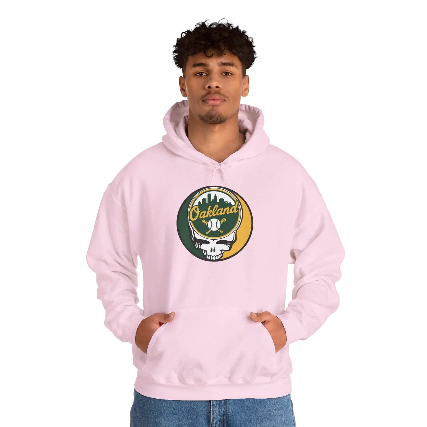 Oakland A's Original Stealie Grateful Dead Hoodie