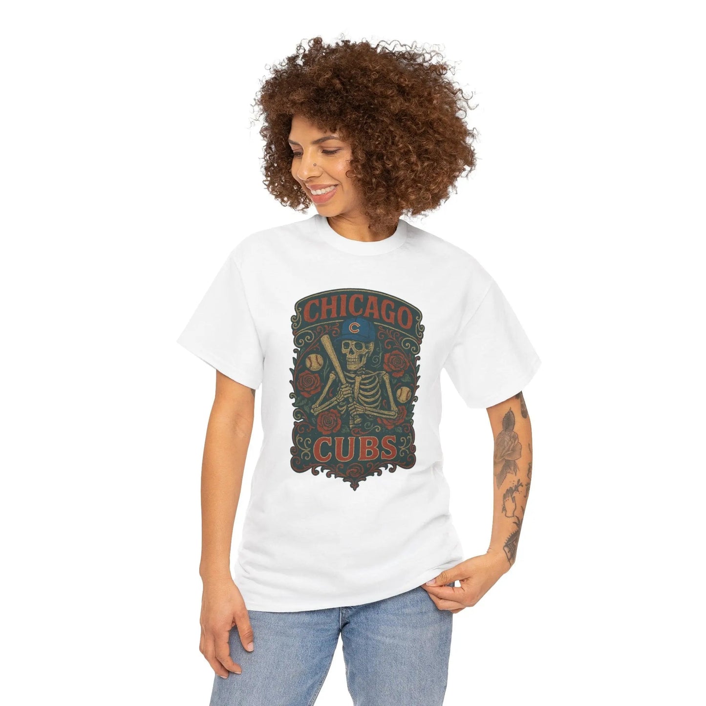 Chicago Cubs Original Grateful Dead T-Shirt