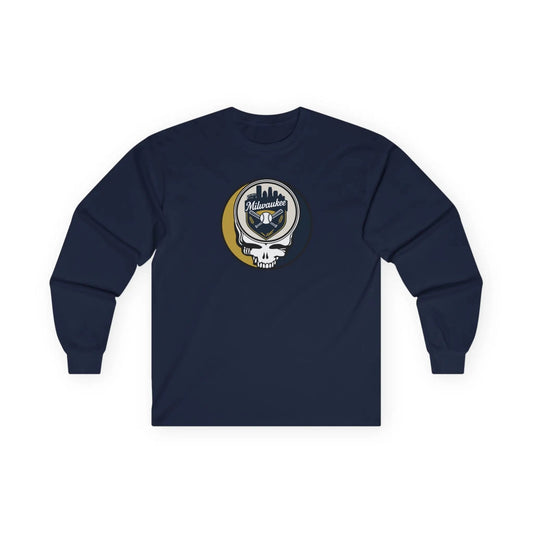 Milwaukee Brewers Original Stealie Long Sleeve T-Shirt
