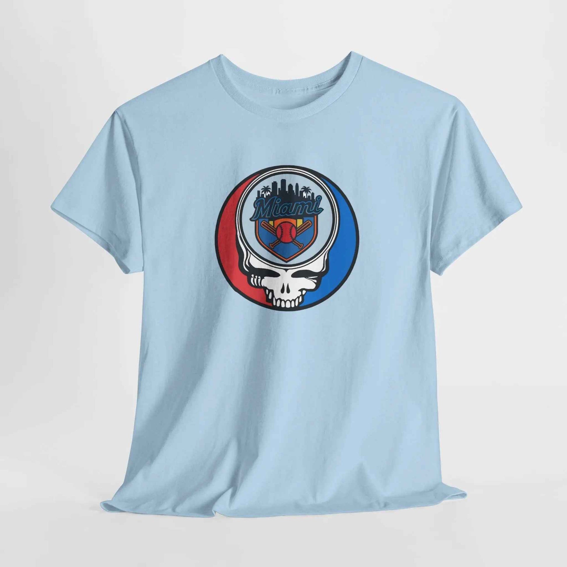 Miami Marlins Original Stealie Grateful Dead T-Shirt