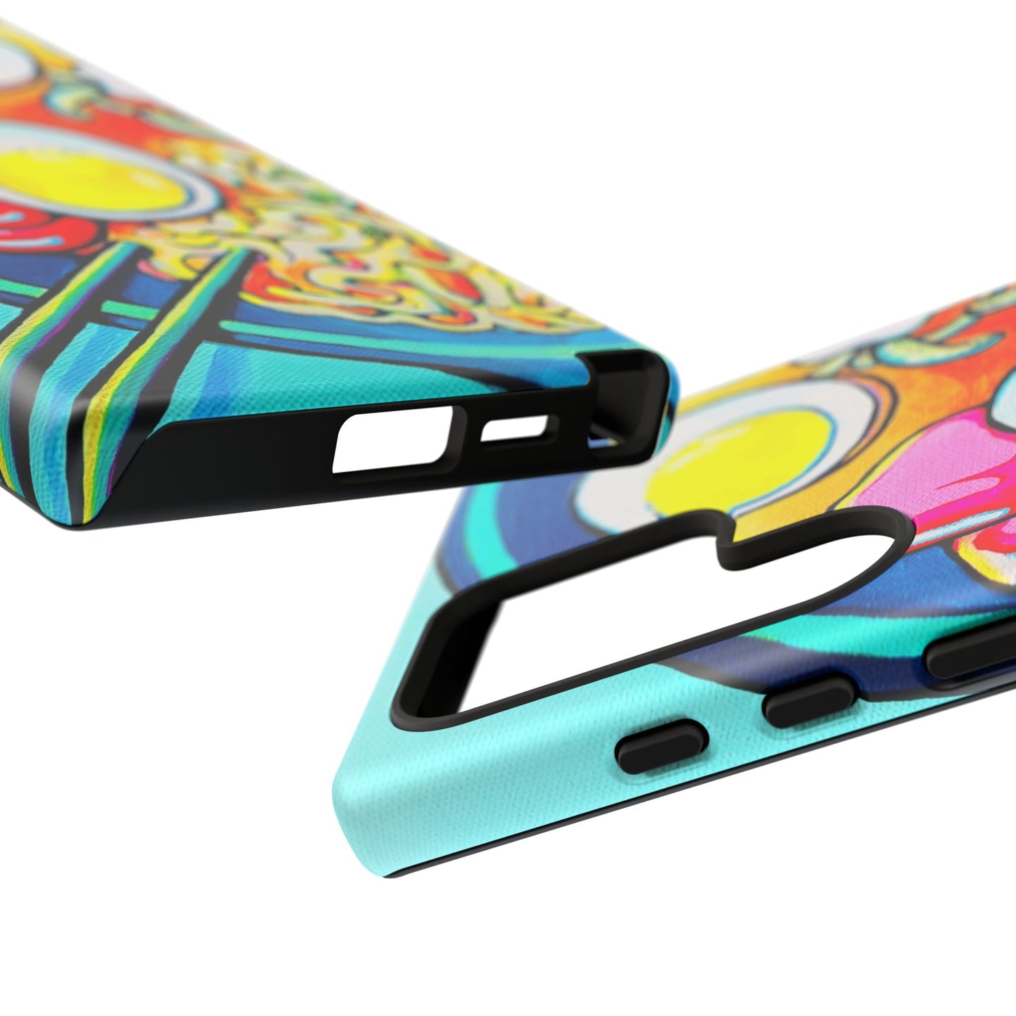 Neon Ramen Tough Phone Case