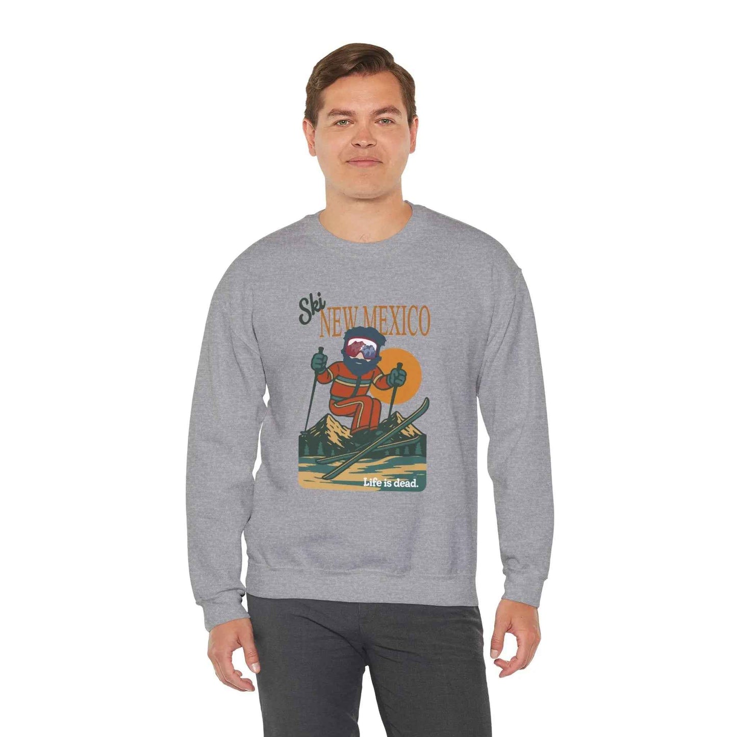 Ski New Mexico Retro Crewneck