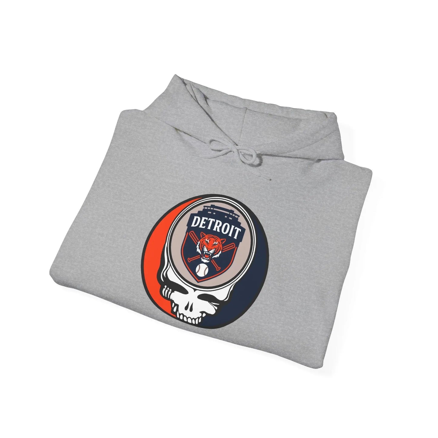 Detroit Tigers Original Stealie Grateful Dead Hoodie