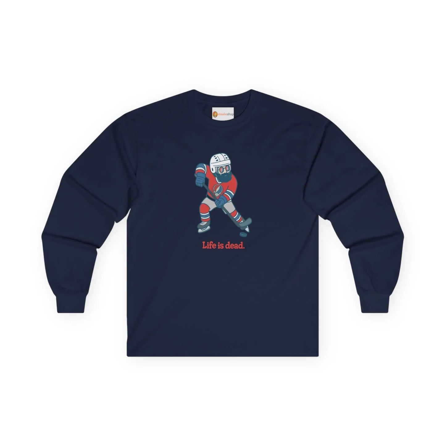 Life is dead.® Slapshot Jerry - Grateful Dead T-Shirt