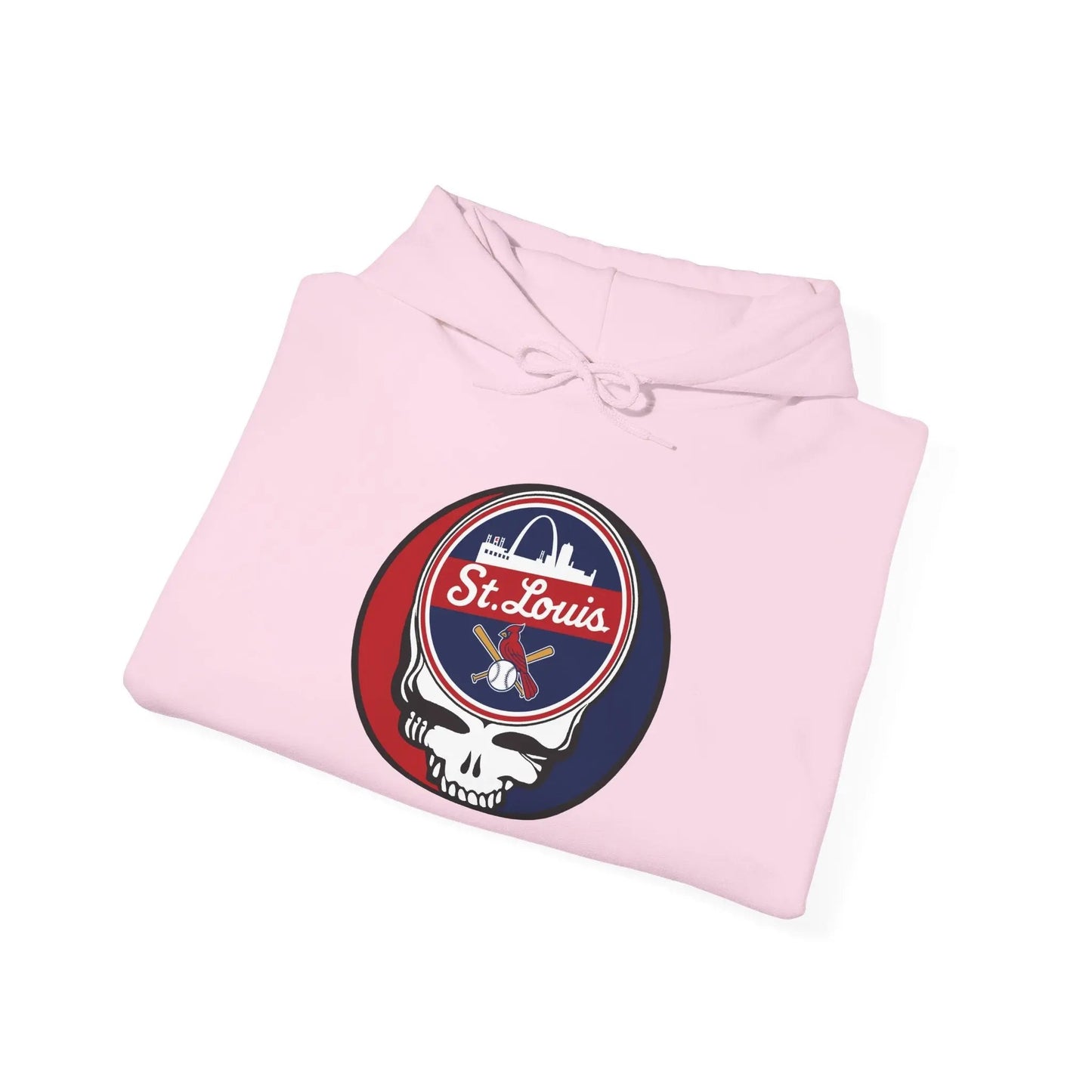 St. Louis Cardinals Original Stealie Grateful Dead Hoodie
