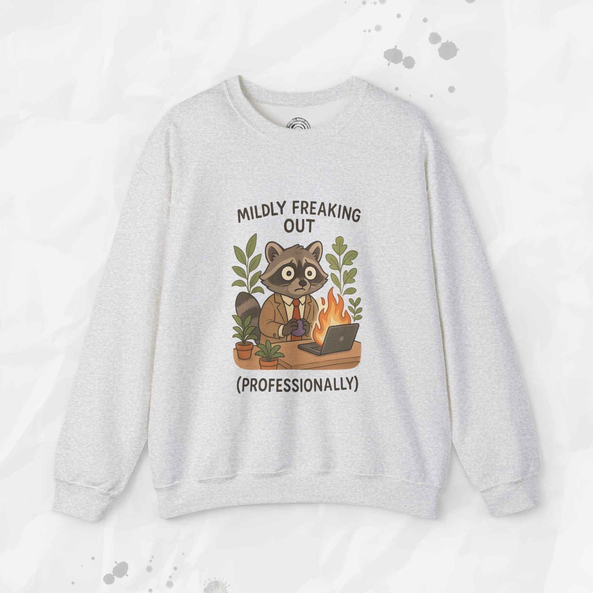 Mildly Freaking Out (Professionally) - Crewneck Sweatshirt