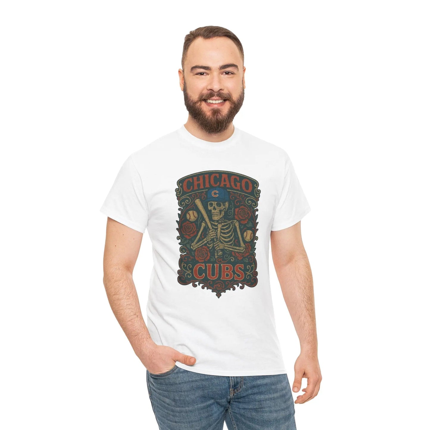 Chicago Cubs Original Grateful Dead T-Shirt