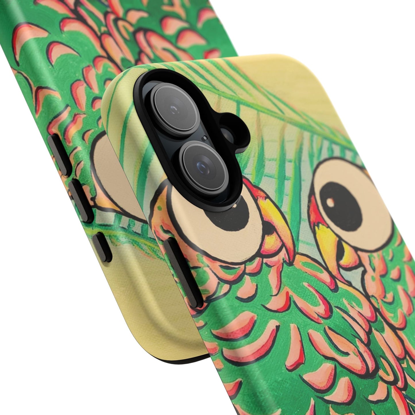 Chatty Cyclops Parrots Tough Phone Case