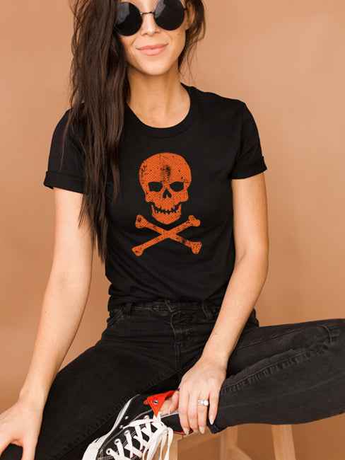 Swiss Dot Skull 1522