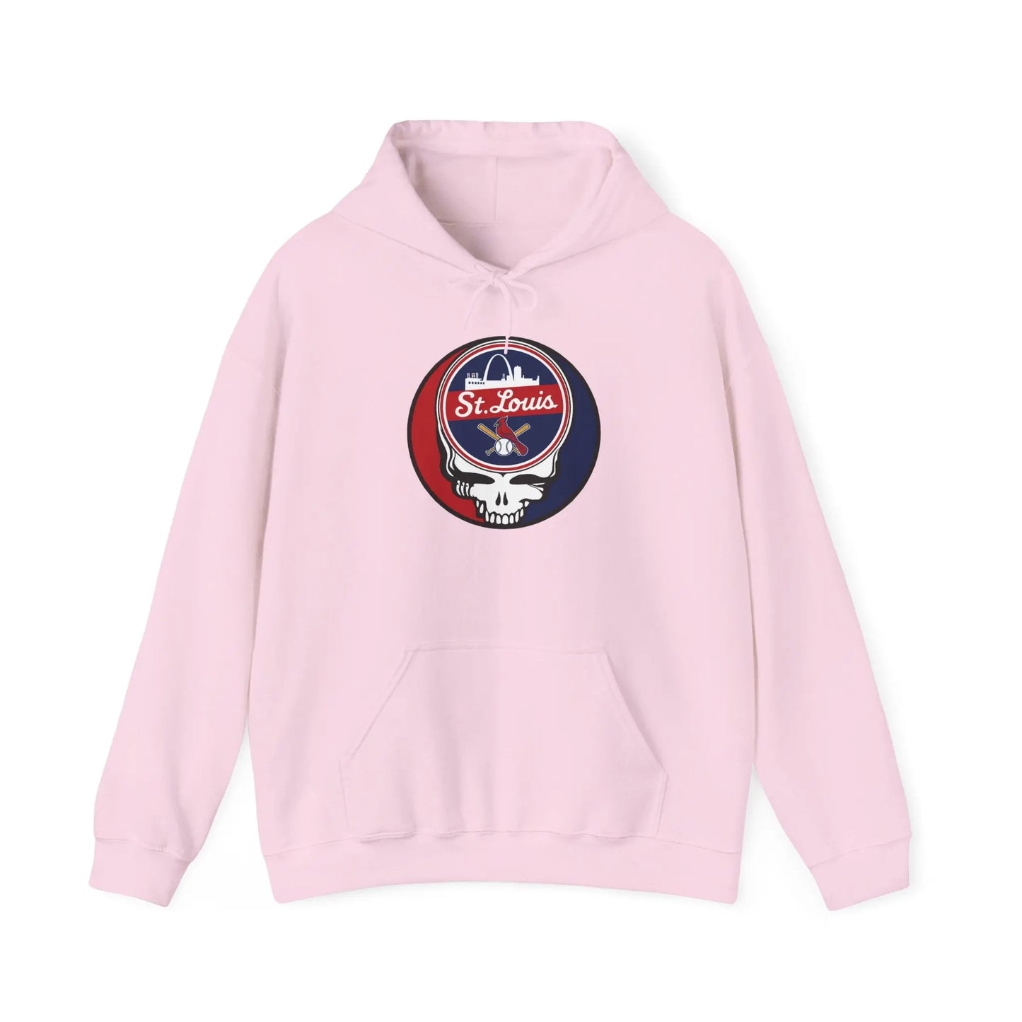 St. Louis Cardinals Original Stealie Grateful Dead Hoodie