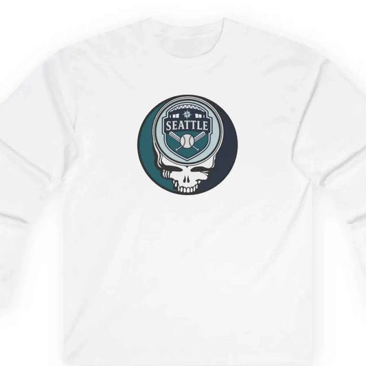 Seattle Mariners Original Stealie Long Sleeve T-Shirt