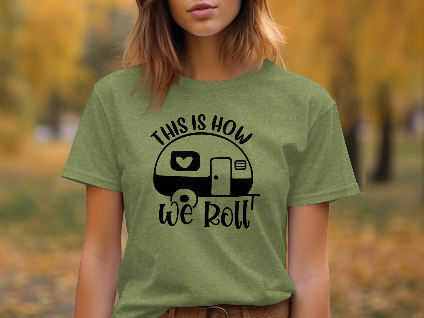 This is How We Roll Camper Graphic For Adventurers T-Shirt