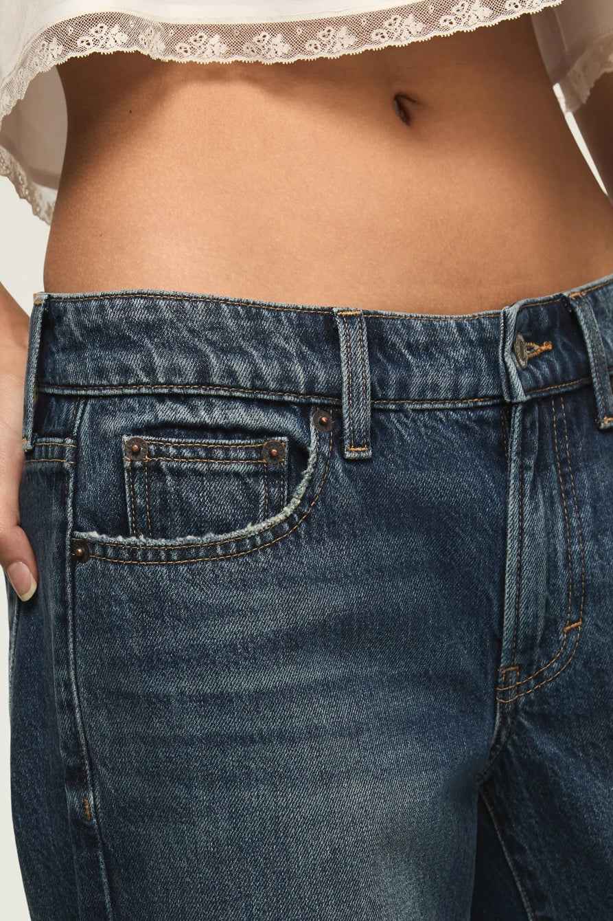 [156820-410] WOMENS LUCKY BRAND THE BAGGY - NO FILTER WASH