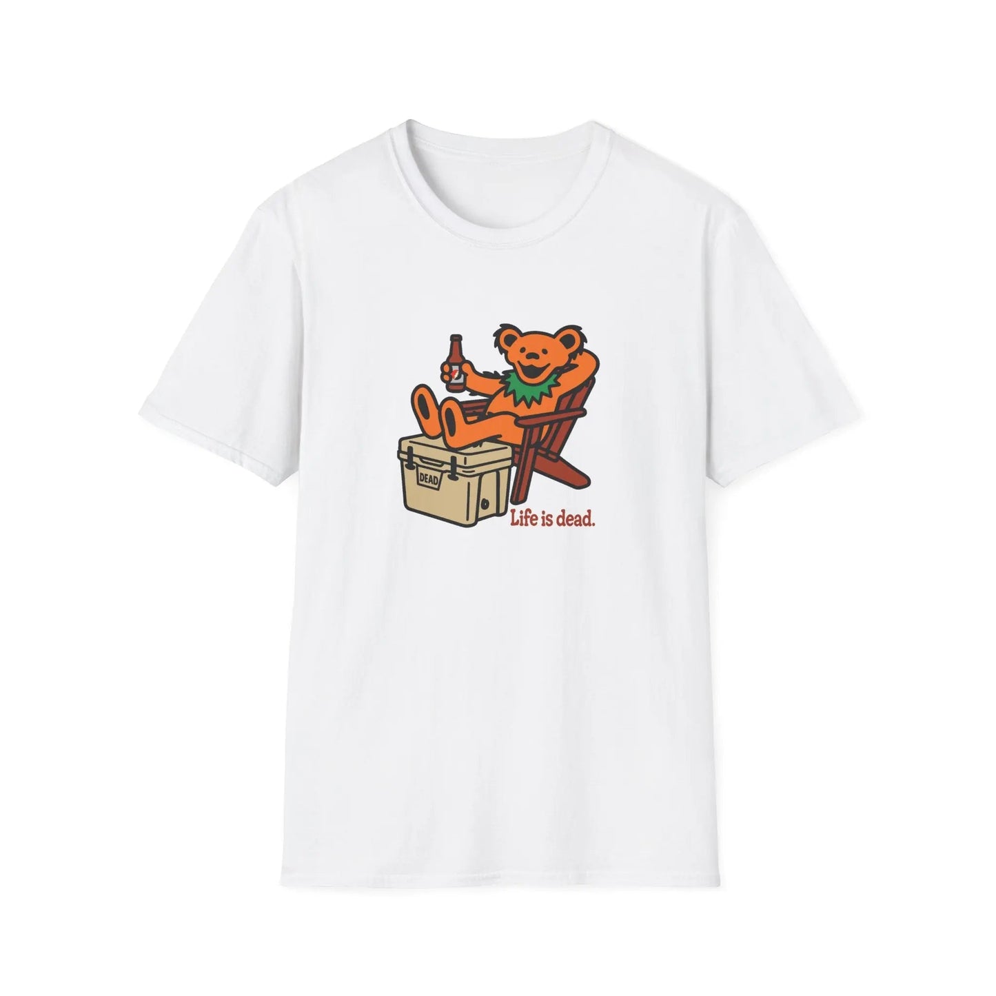 Chillin' Bear - Life is dead.® Grateful Dead T-Shirt
