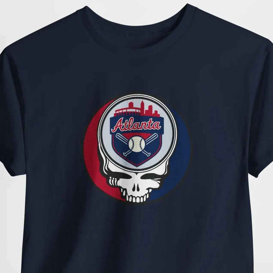 Atlanta Braves Original Stealie Grateful Dead T-Shirt