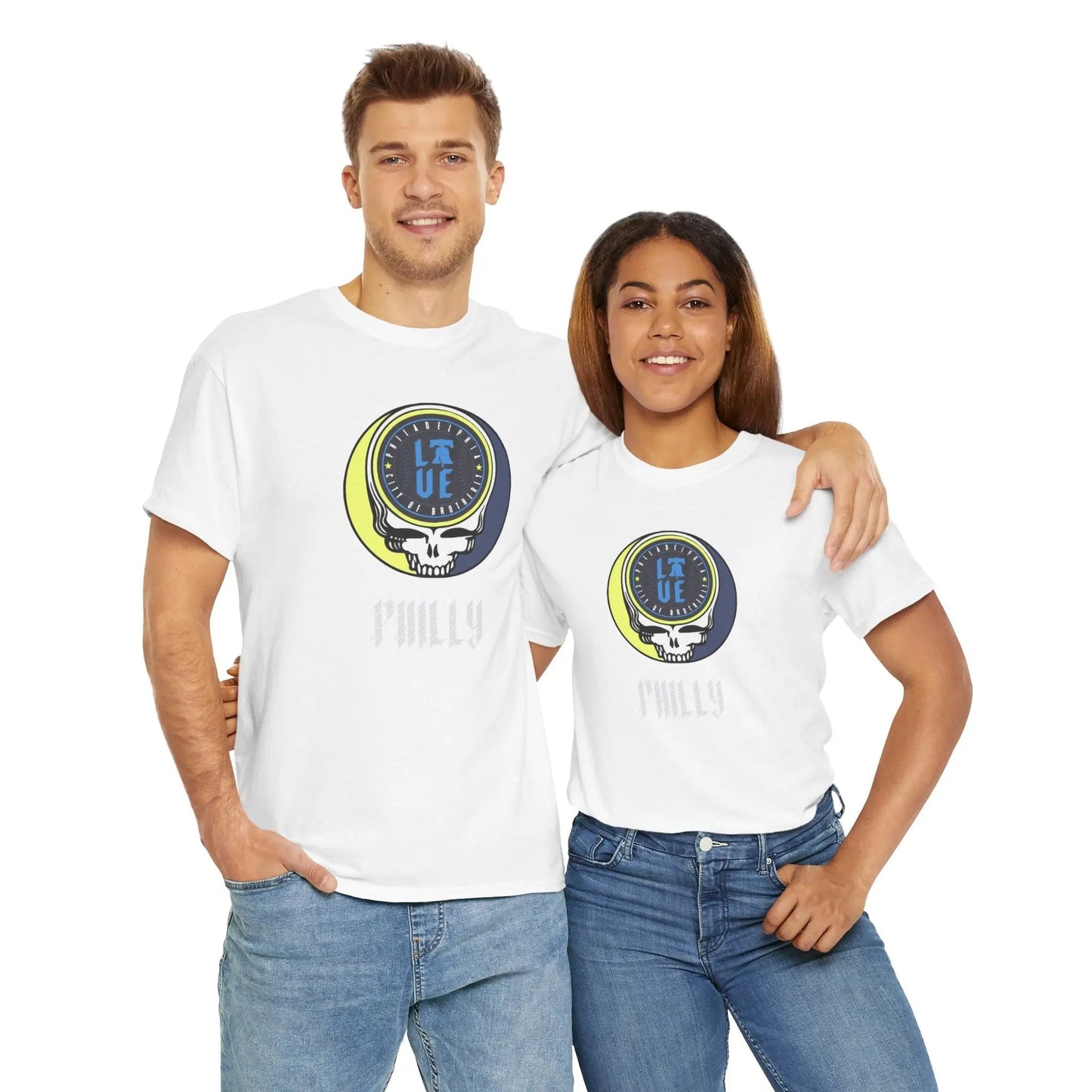 Philly City Connect Logo Stealie Grateful Dead T-Shirt