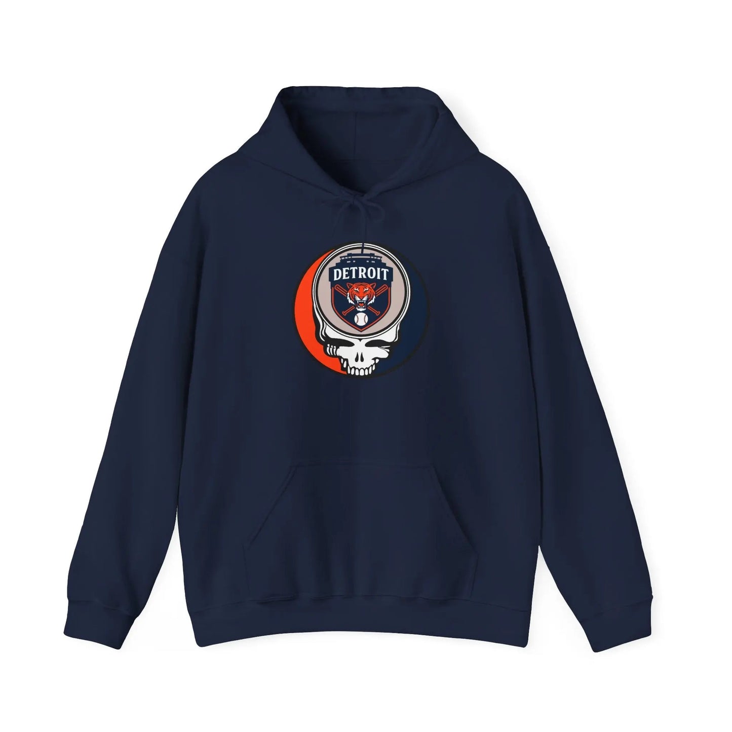 Detroit Tigers Original Stealie Grateful Dead Hoodie
