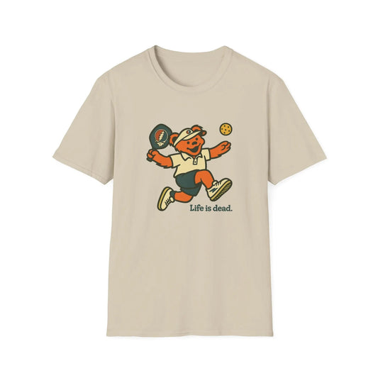 Pickleball Bear - Life is dead.® Grateful Dead T-Shirt