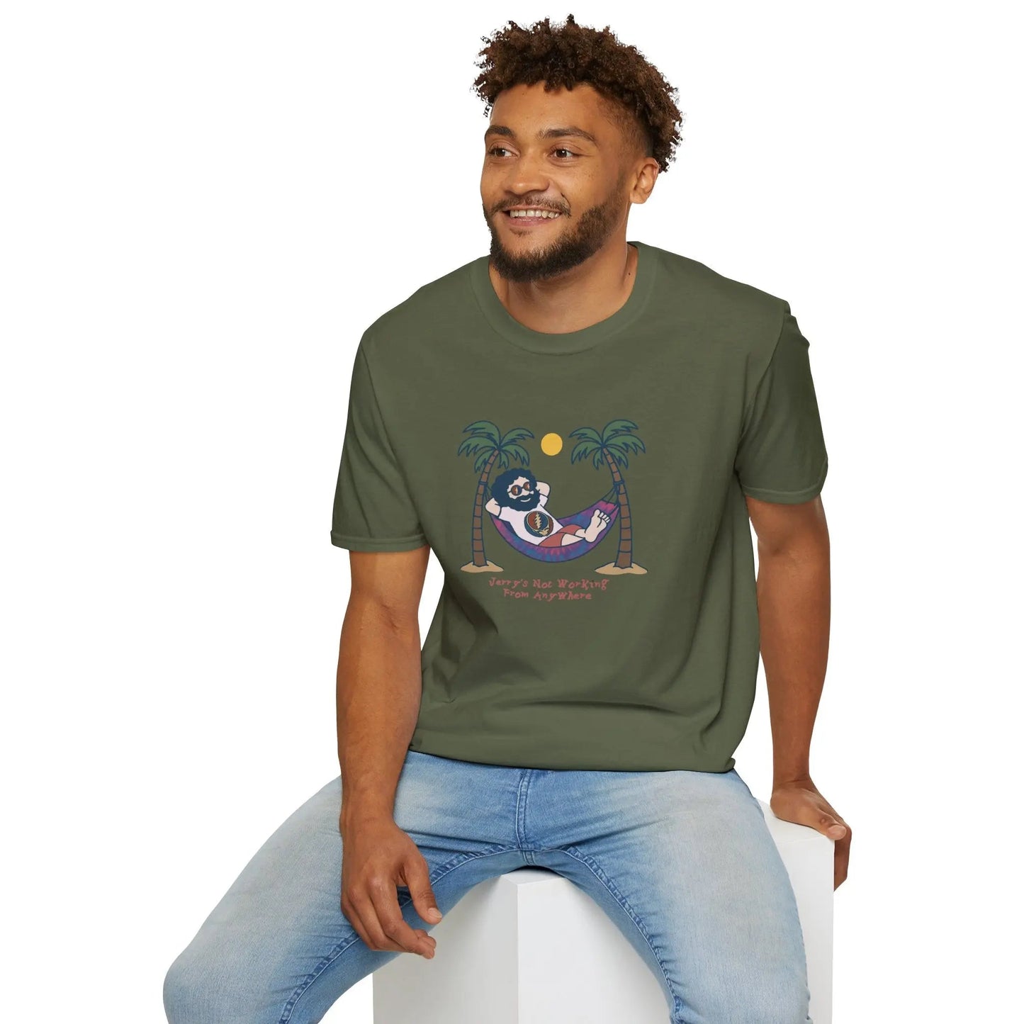 Grateful Dead - Life is dead.® Jerry's Not Working From Anywhere Grateful Dead T-Shirt