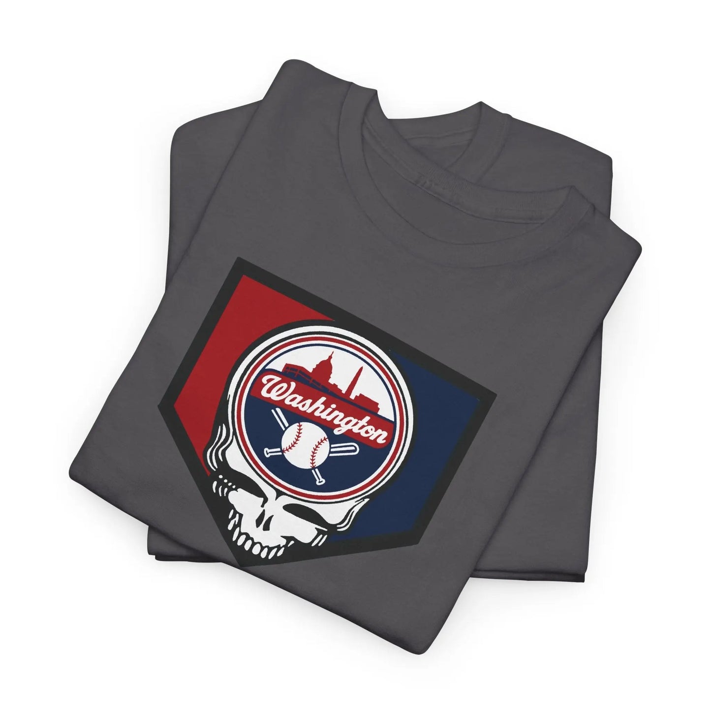 Washington Nationals Original Home Plate Edition Grateful Dead T-Shirt