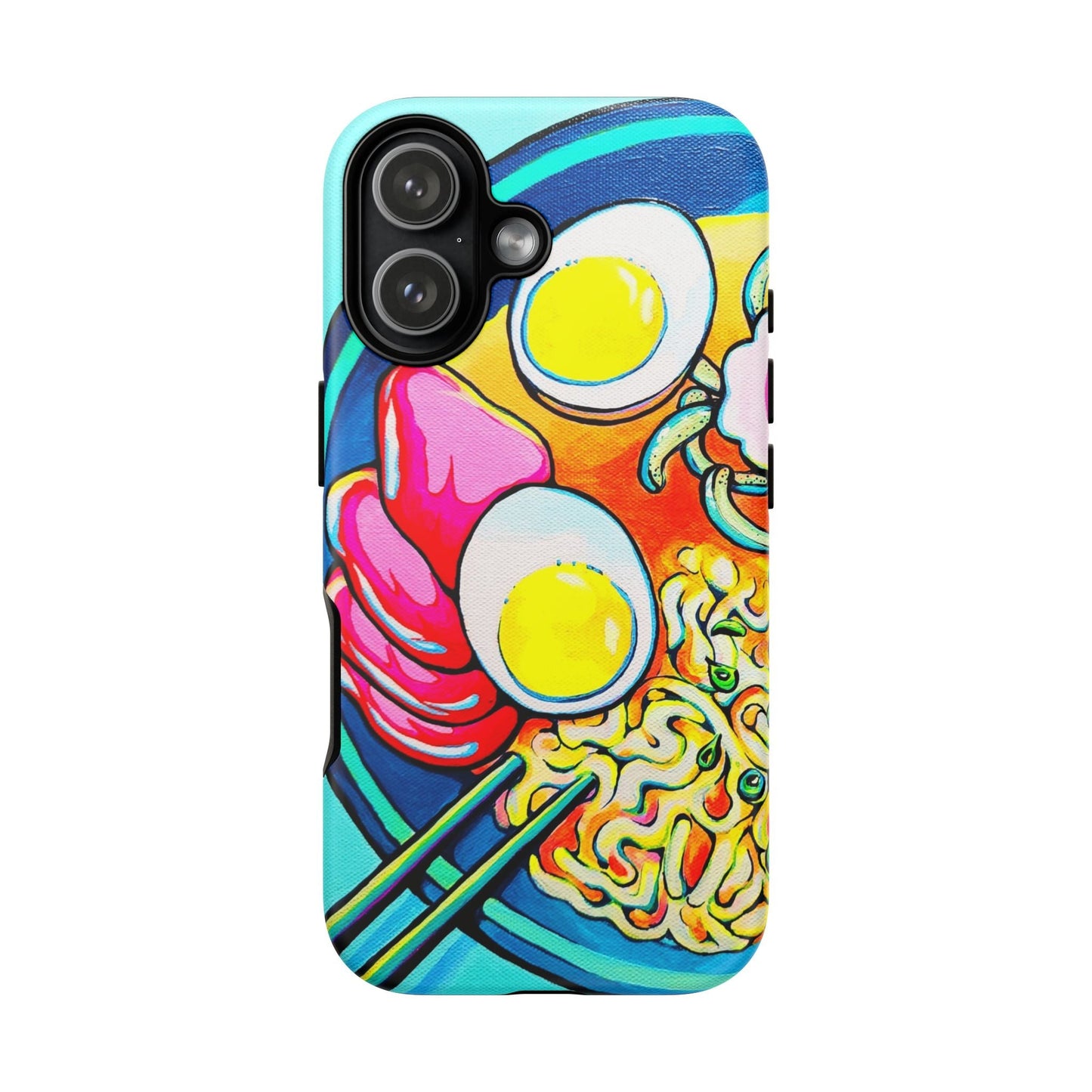 Neon Ramen Tough Phone Case