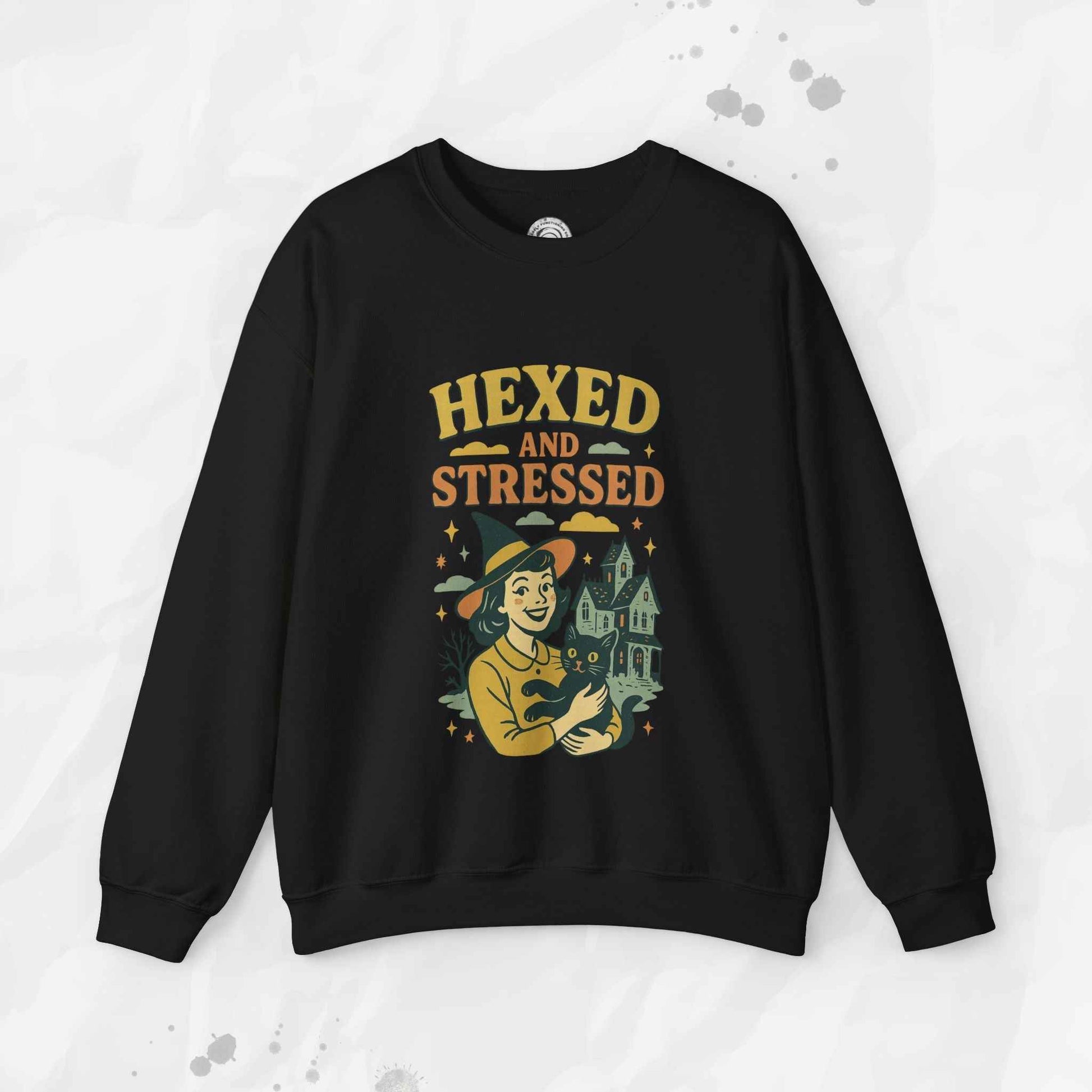 Hexed and Stressed – Crewneck Sweatshirt