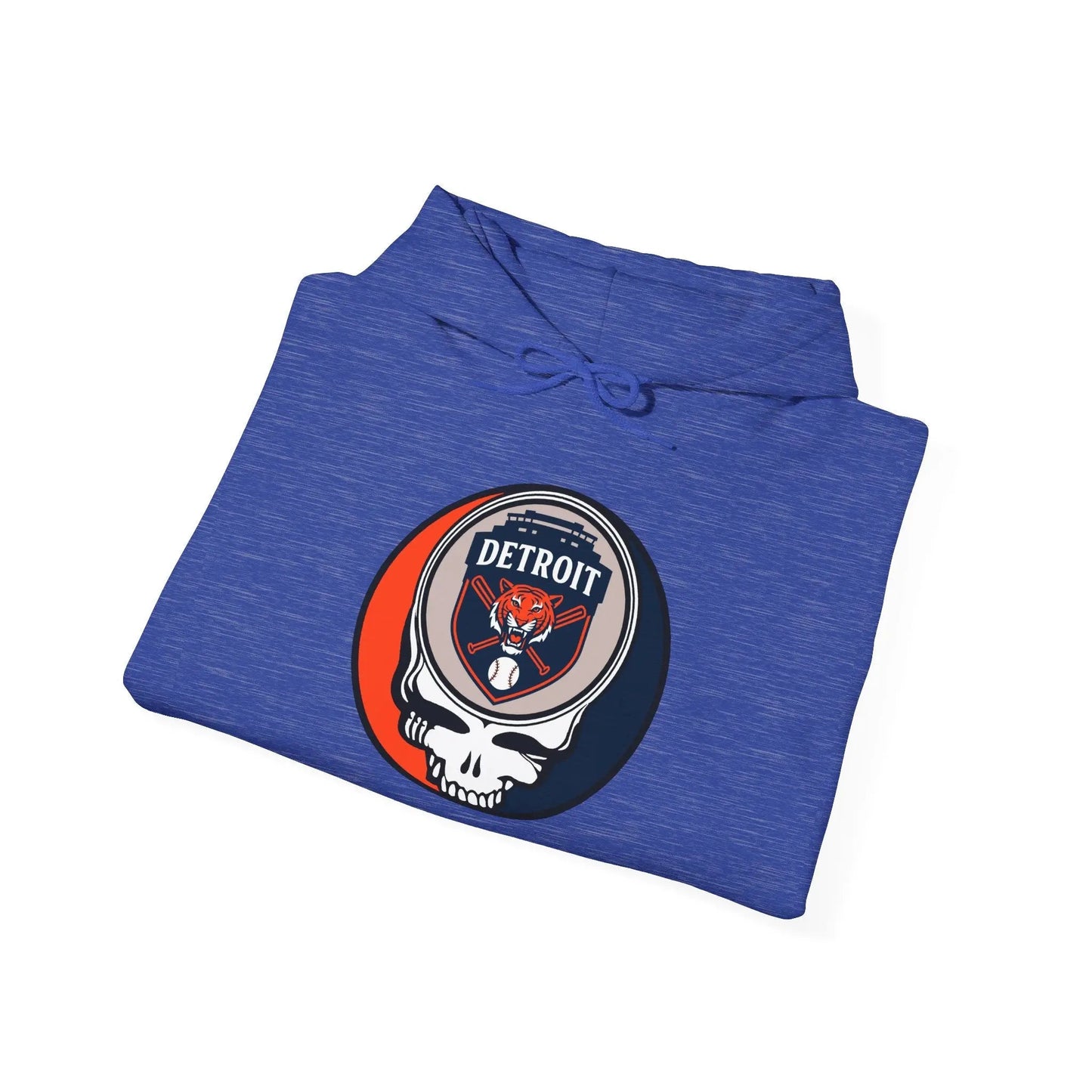 Detroit Tigers Original Stealie Grateful Dead Hoodie