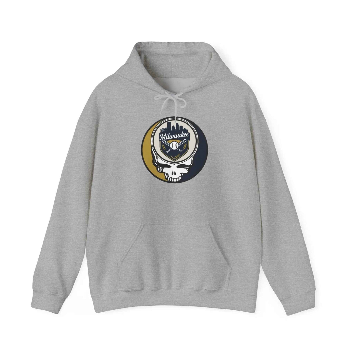 Milwaukee Brewers Original Stealie Grateful Dead Hoodie