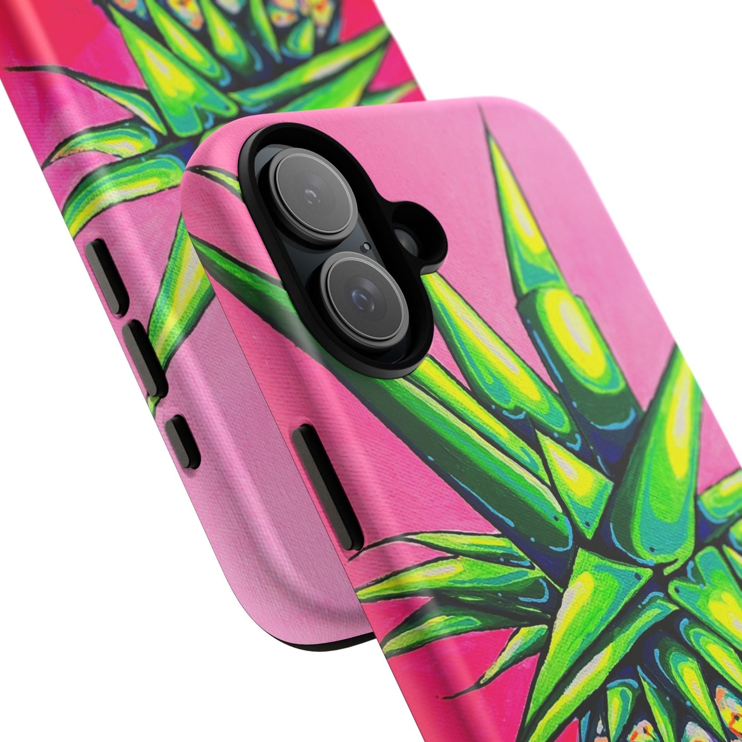 Neon Pineapple Tough Phone Case