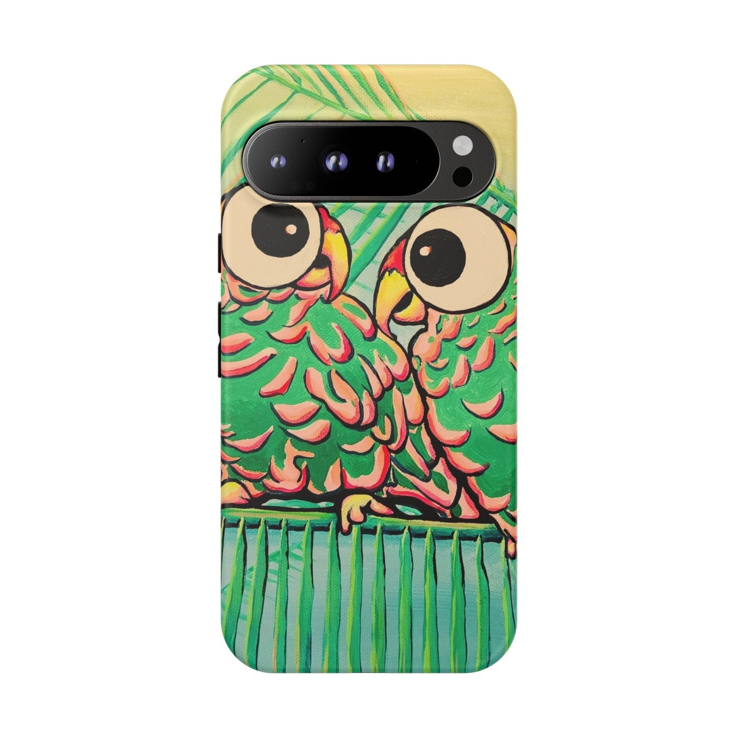Chatty Cyclops Parrots Tough Phone Case