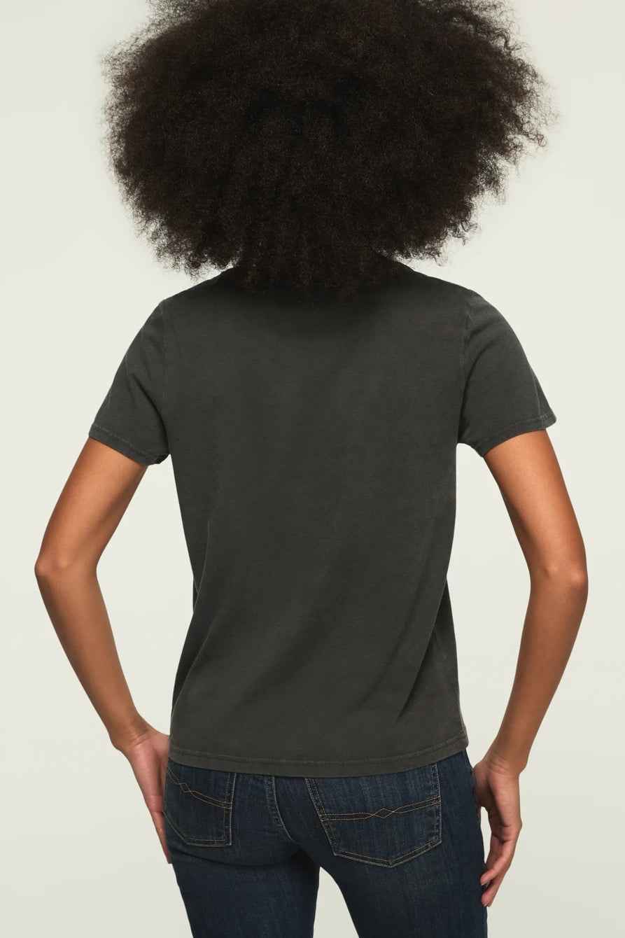 [163144-001] WOMENS LUCKY BRAND ROLLING STONES CLOVER LIPS CLASSIC CREW