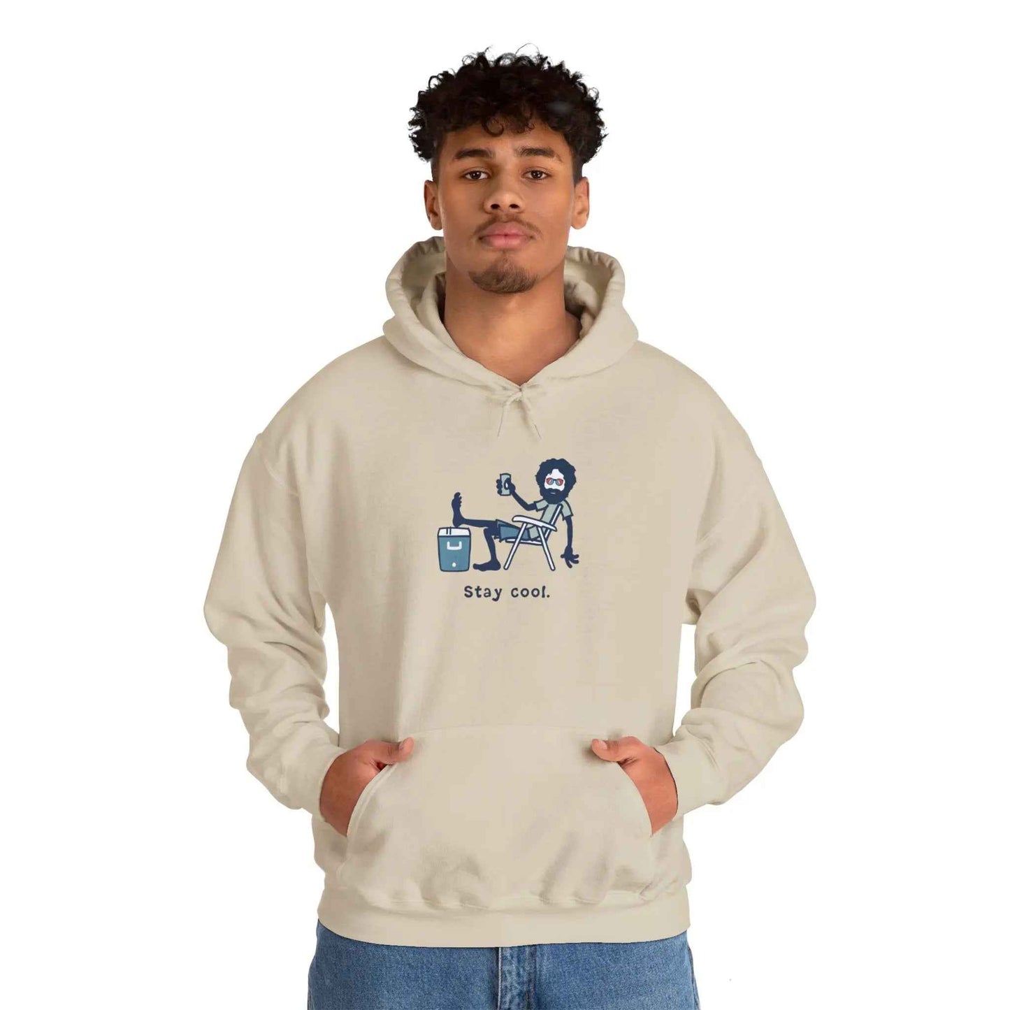 Life is dead.® Stay Cool Jerry Grateful Dead Hoodie