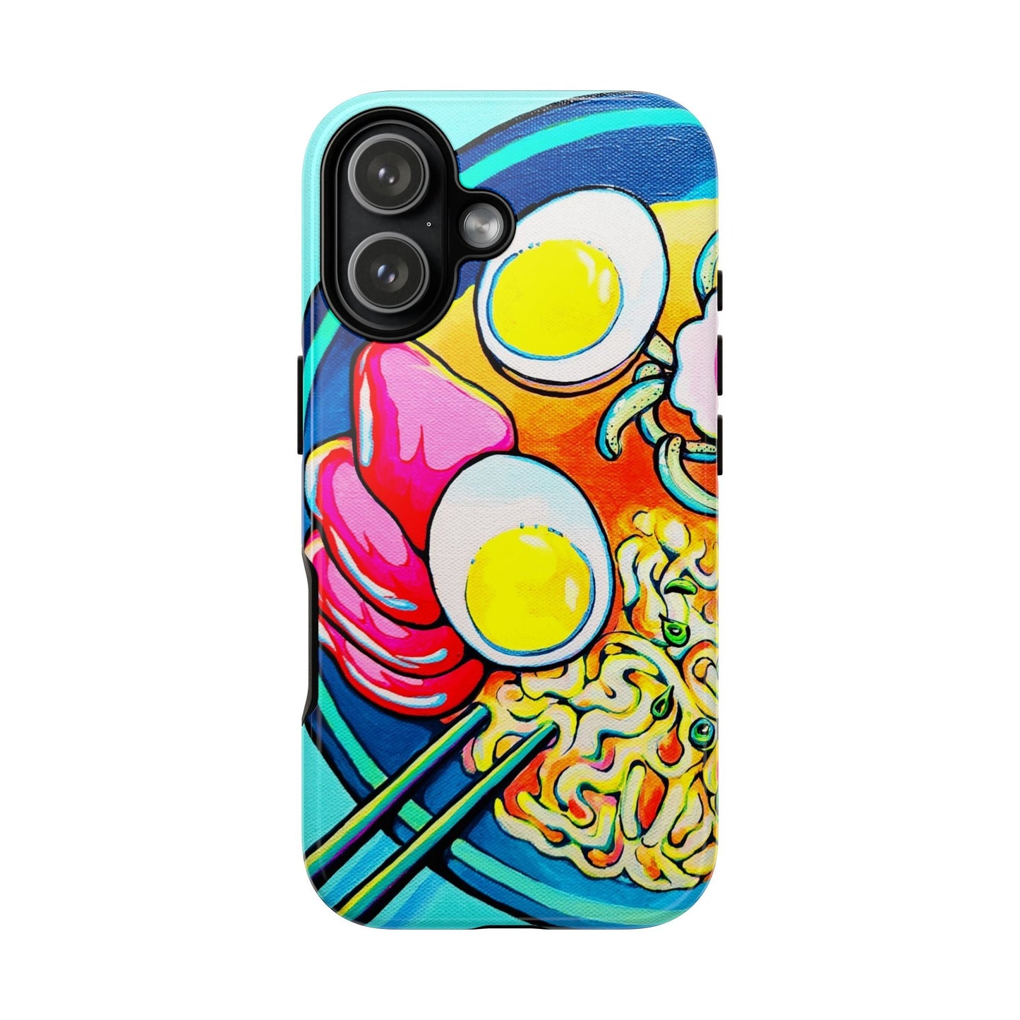 Neon Ramen Tough Phone Case