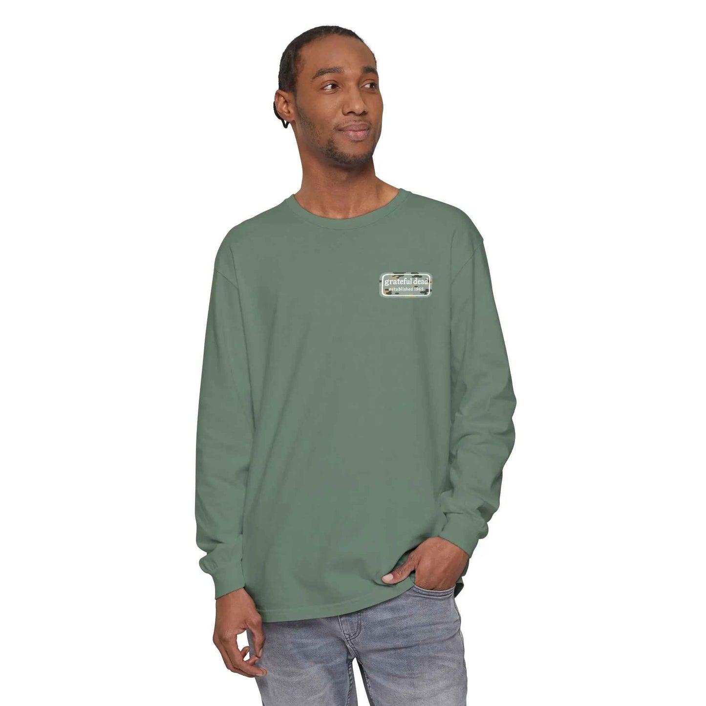 Camo Stealie Two-Sided Vineyard Collection Garment-Dyed Long Sleeve
