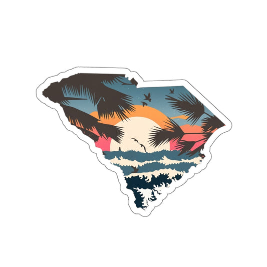 Palmetto Coast Die-Cut Sticker